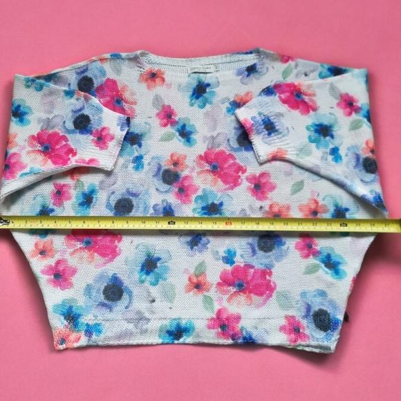 Loggia de Tessitori Made it Italy Batwing Sleeves Lightweight Knit Sweater - Picture 4 of 8